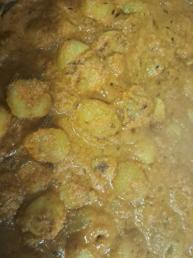 Delicious Dum Aloo prepared by COOX