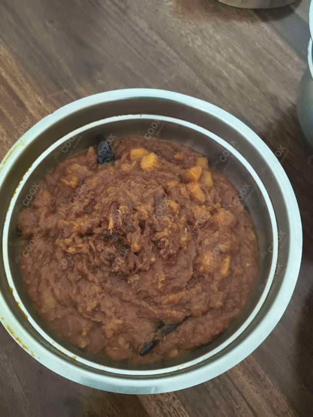 Delicious Kaddu ki Sabzi (Sitafal) prepared by COOX