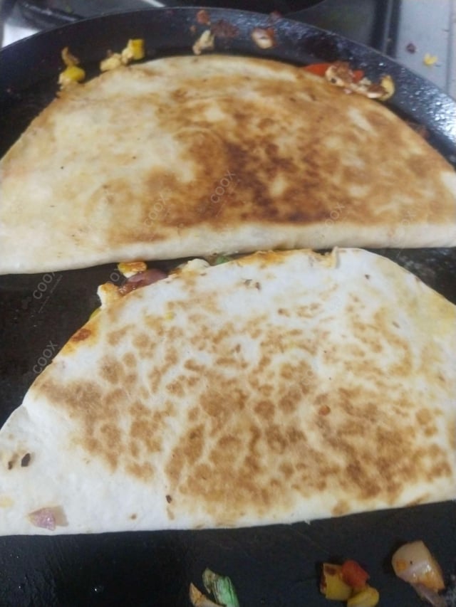 Delicious Veg Quesadillas prepared by COOX