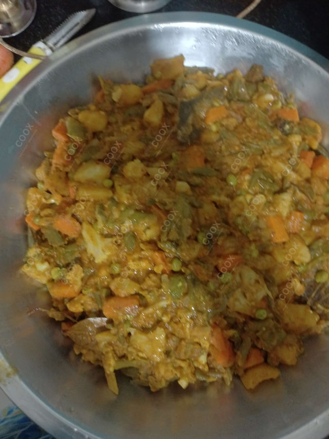 Delicious Mix Veg prepared by COOX