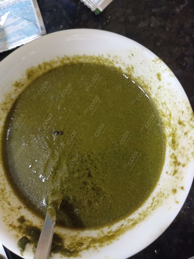 Delicious Green Chutney prepared by COOX