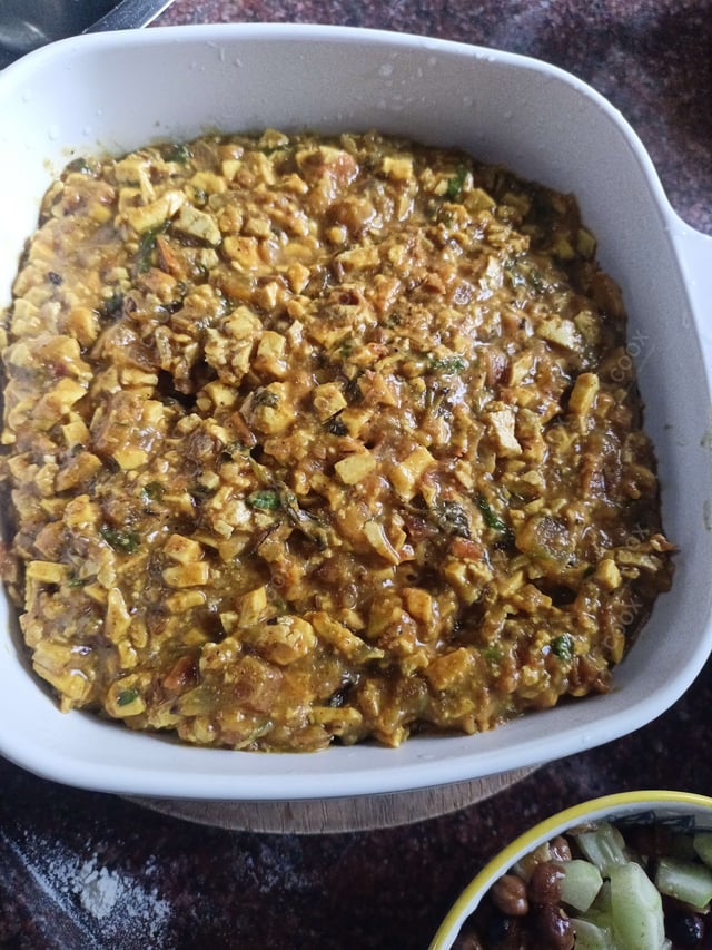 Delicious Paneer Bhurji prepared by COOX