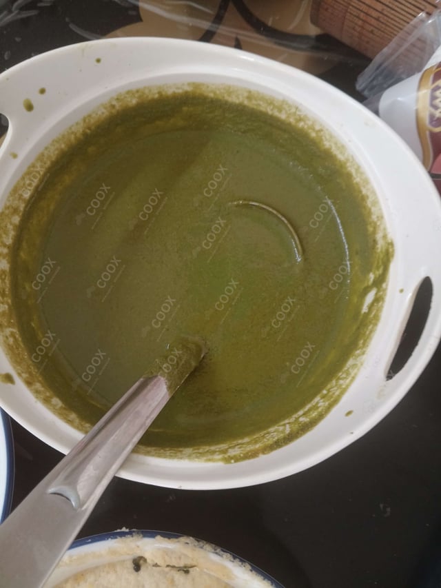 Delicious Green Chutney prepared by COOX