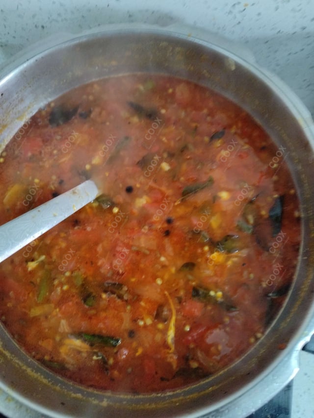 Delicious Rasam prepared by COOX