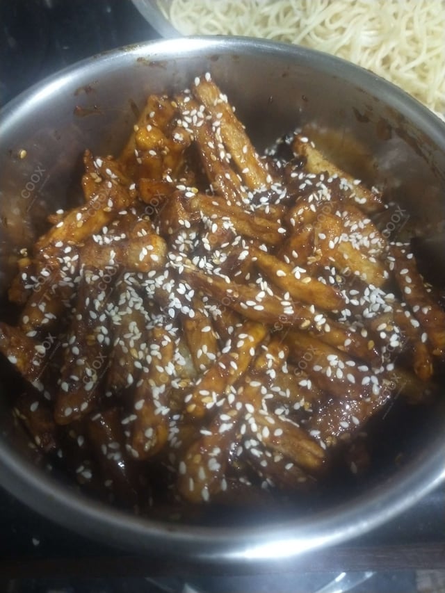 Delicious Honey Chilli Potato prepared by COOX