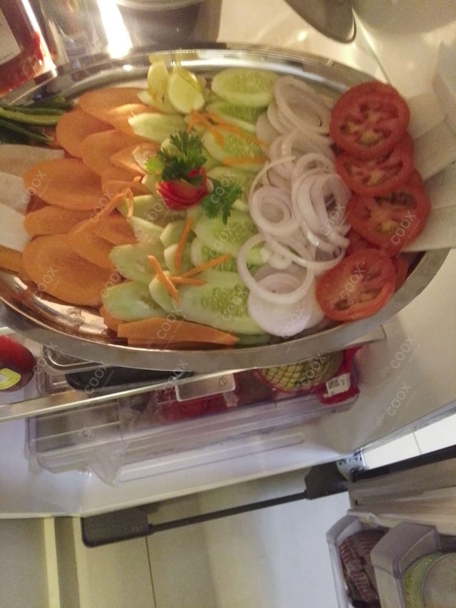 Delicious Salad, Papad prepared by COOX