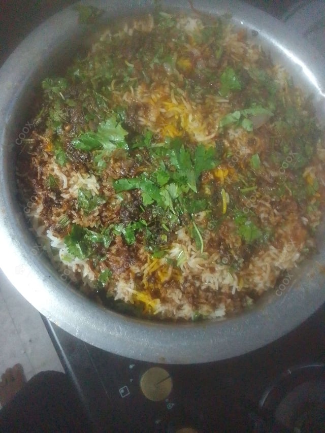 Delicious Chicken Biryani prepared by COOX