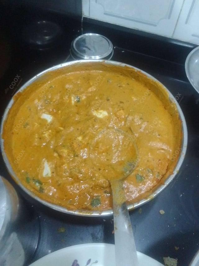 Delicious Paneer Lababdar prepared by COOX