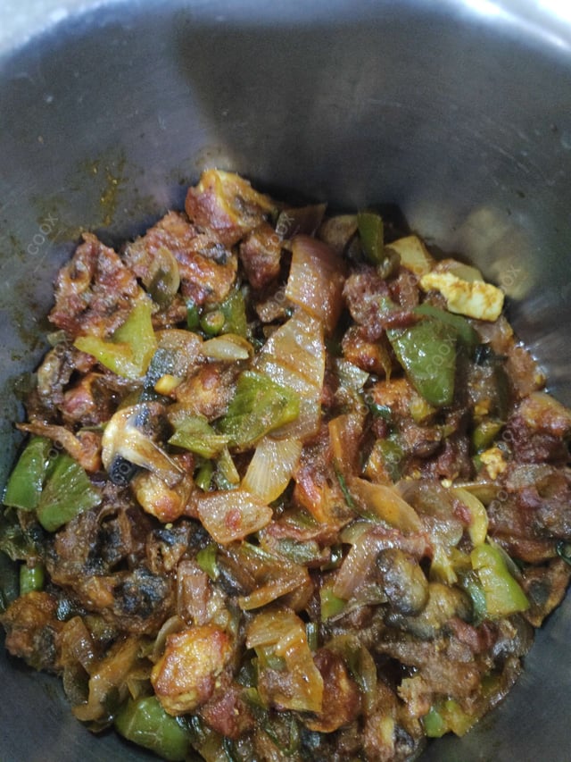 Delicious Chilli Mushroom prepared by COOX