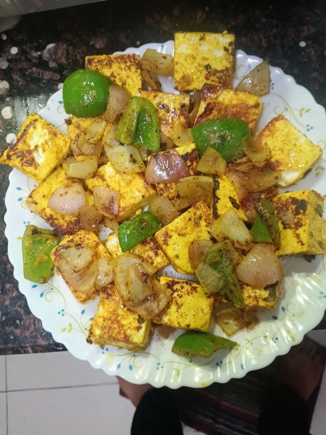 Delicious Paneer Tikka prepared by COOX