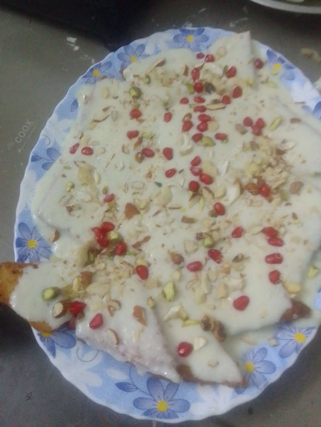 Delicious Shahi Tukda prepared by COOX