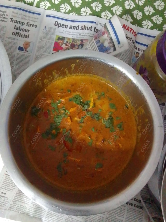 Delicious Kadhai Paneer prepared by COOX