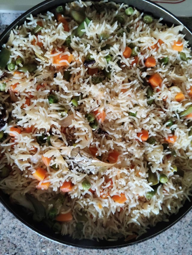 Delicious Veg Pulao prepared by COOX