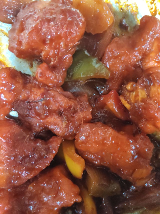 Delicious Chilli  Chicken prepared by COOX