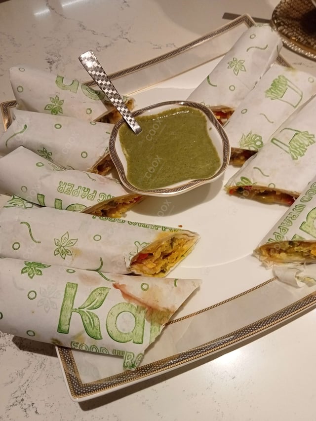 Delicious Veg Kathi Rolls prepared by COOX