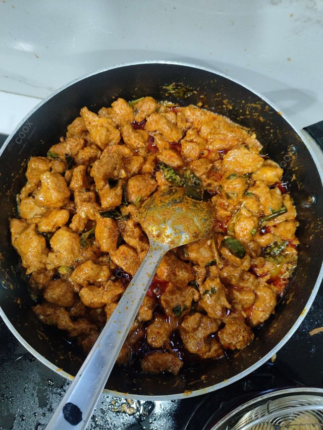 Delicious Chicken 65 prepared by COOX