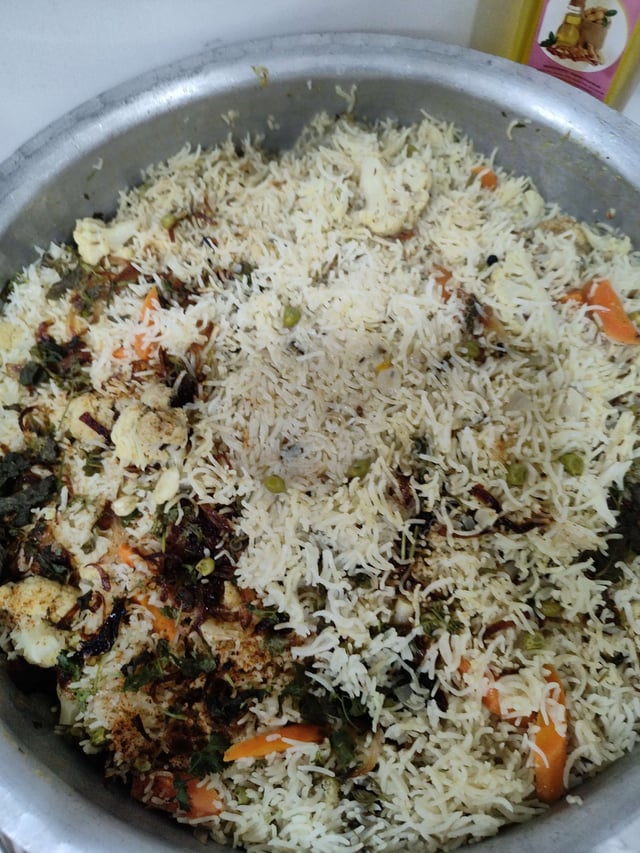 Delicious Veg Pulao prepared by COOX