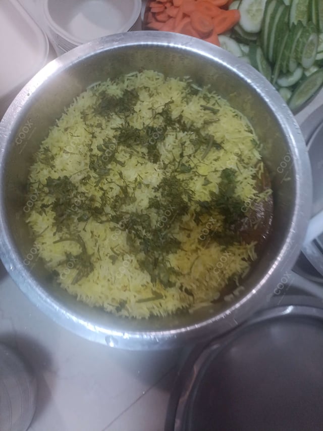 Delicious Veg Pulao prepared by COOX