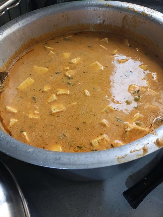 Delicious Matar Paneer prepared by COOX