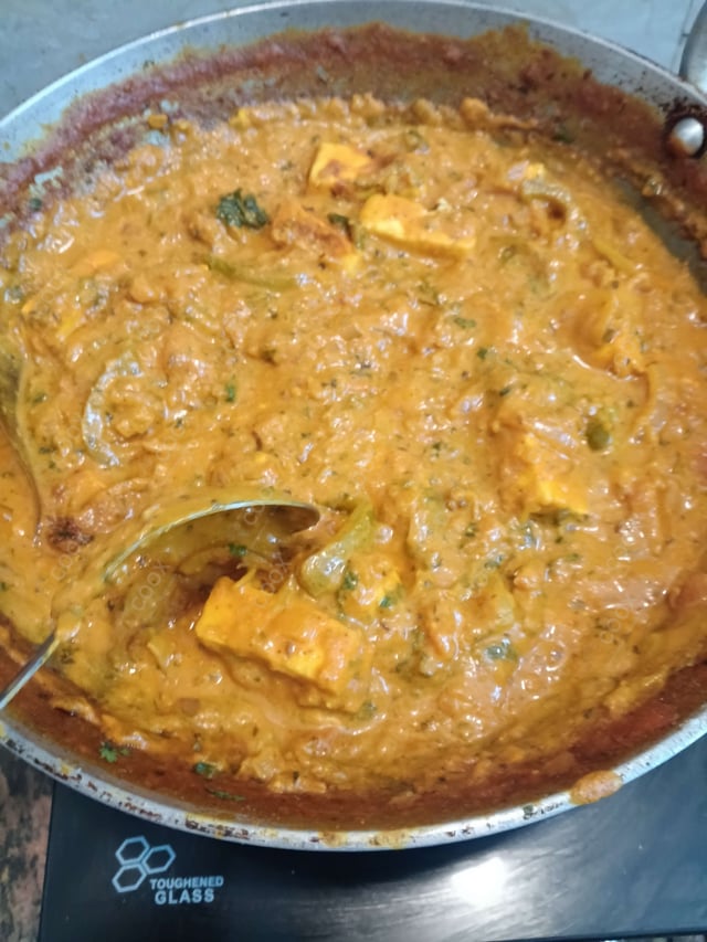 Delicious Kadhai Paneer prepared by COOX