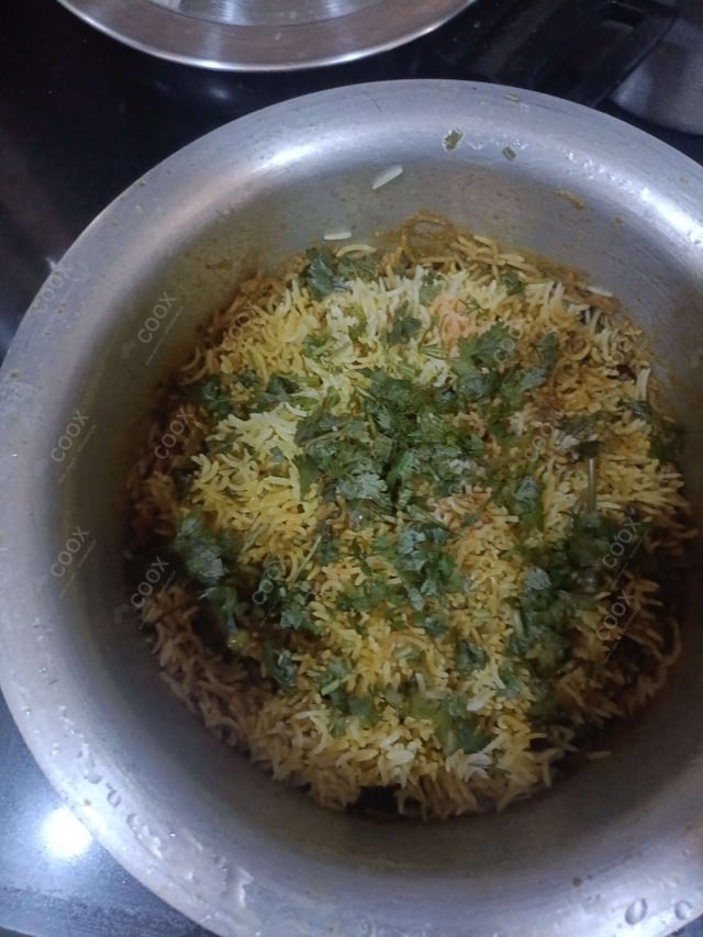 Delicious Veg Biryani prepared by COOX