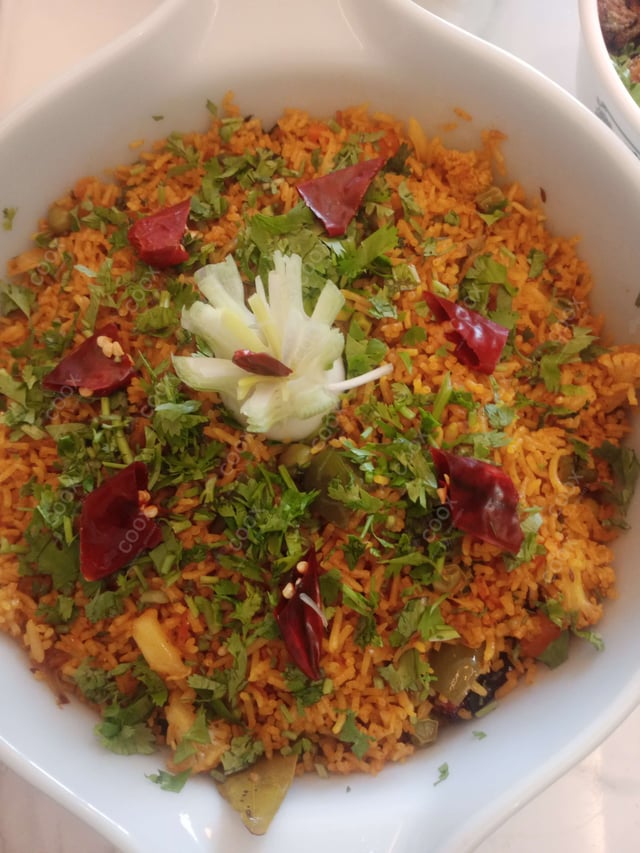 Delicious Veg Pulao prepared by COOX