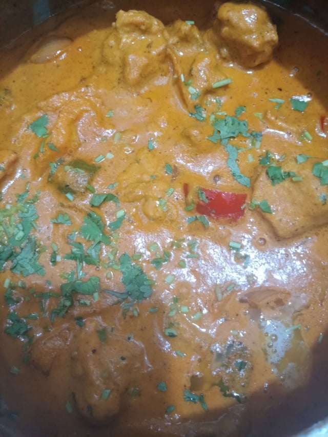 Delicious Kadhai Chicken prepared by COOX