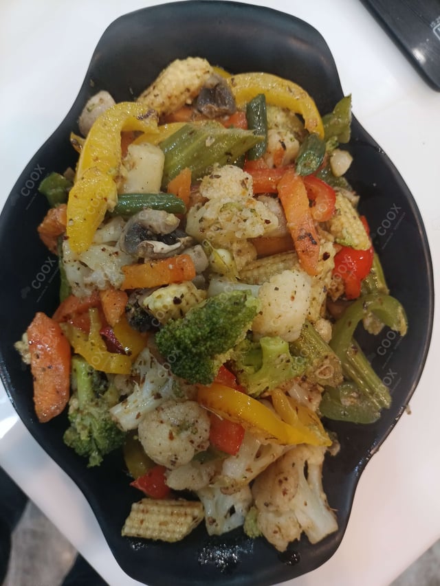 Delicious Vegetable Salt and Pepper prepared by COOX