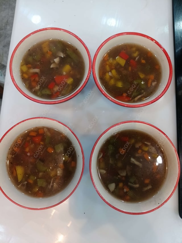 Delicious Hot & Sour Soup prepared by COOX