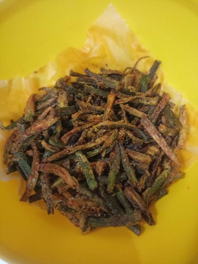 Delicious Kurkuri Bhindi prepared by COOX