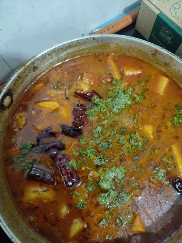 Delicious Aloo Gravy prepared by COOX