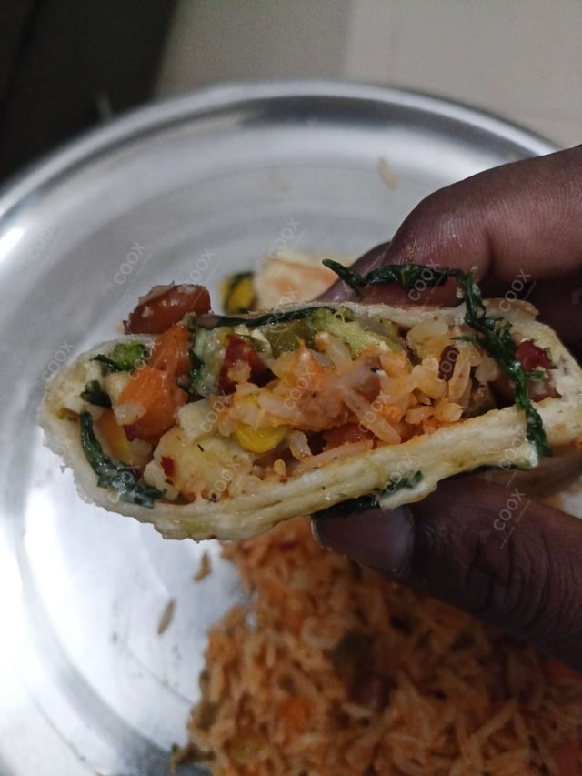 Delicious Veg Burritos prepared by COOX