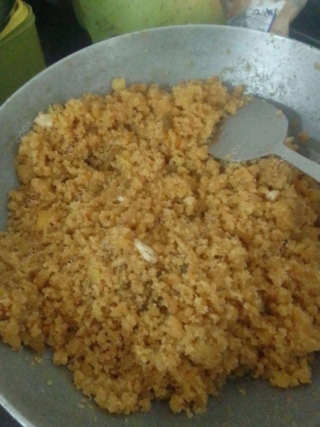 Delicious Moong Dal Halwa prepared by COOX