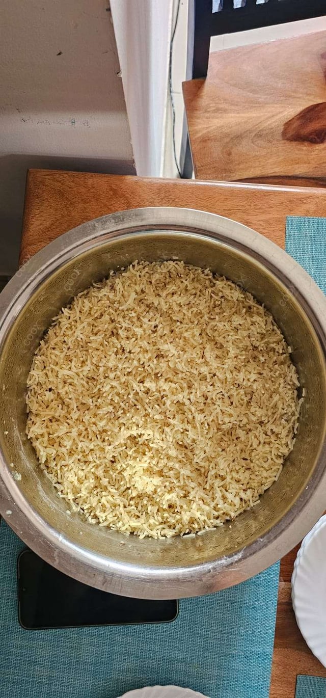 Delicious Jeera Rice prepared by COOX