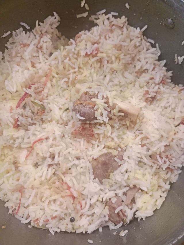 Delicious Mutton Biryani prepared by COOX