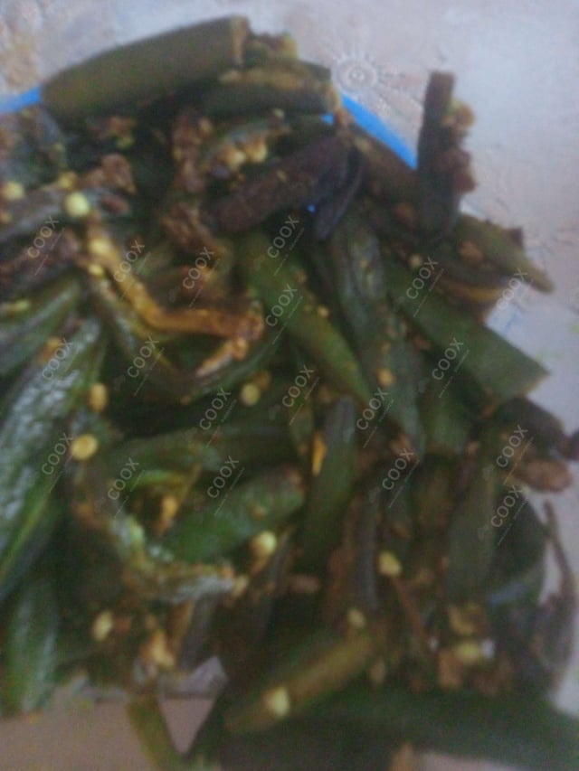 Delicious Kurkuri Bhindi prepared by COOX