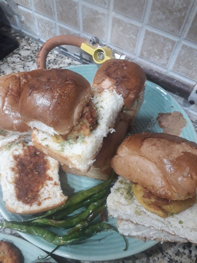 Delicious Vada Pav prepared by COOX