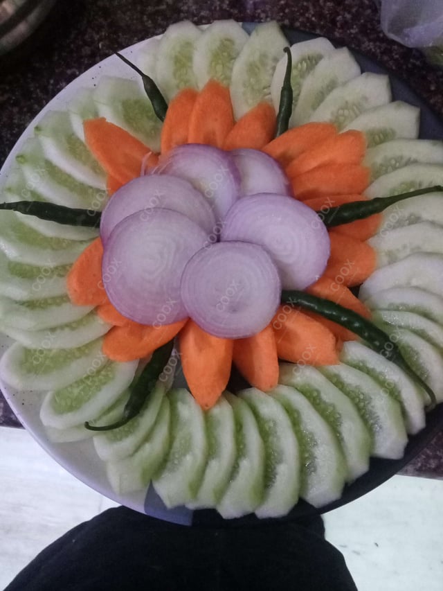 Delicious Salad, Papad prepared by COOX