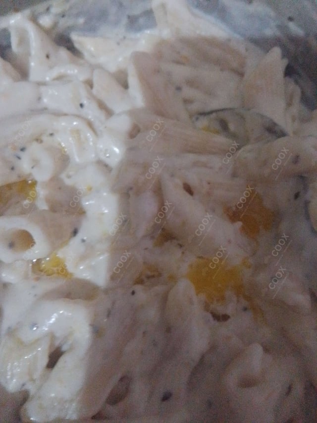 Delicious Pasta in White Sauce prepared by COOX