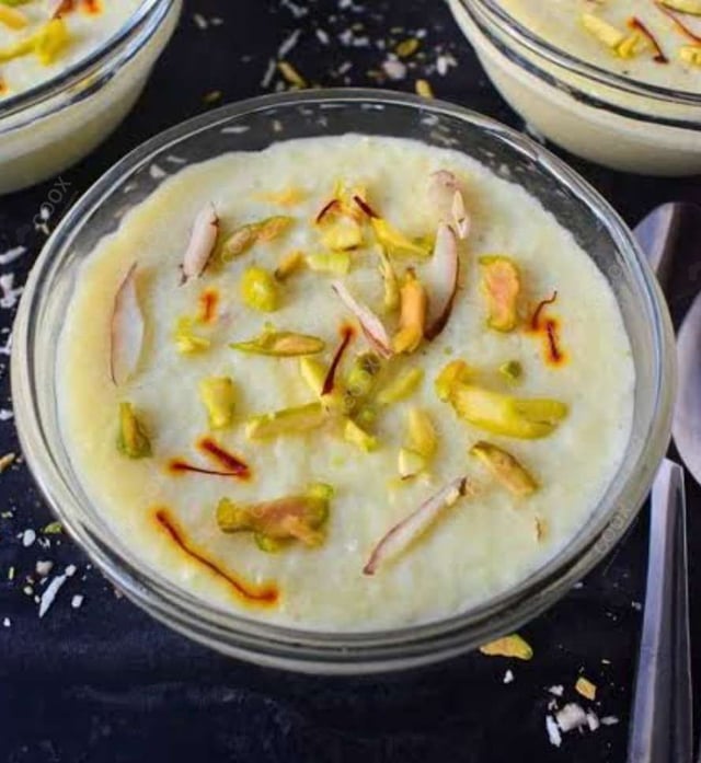Delicious Phirni prepared by COOX