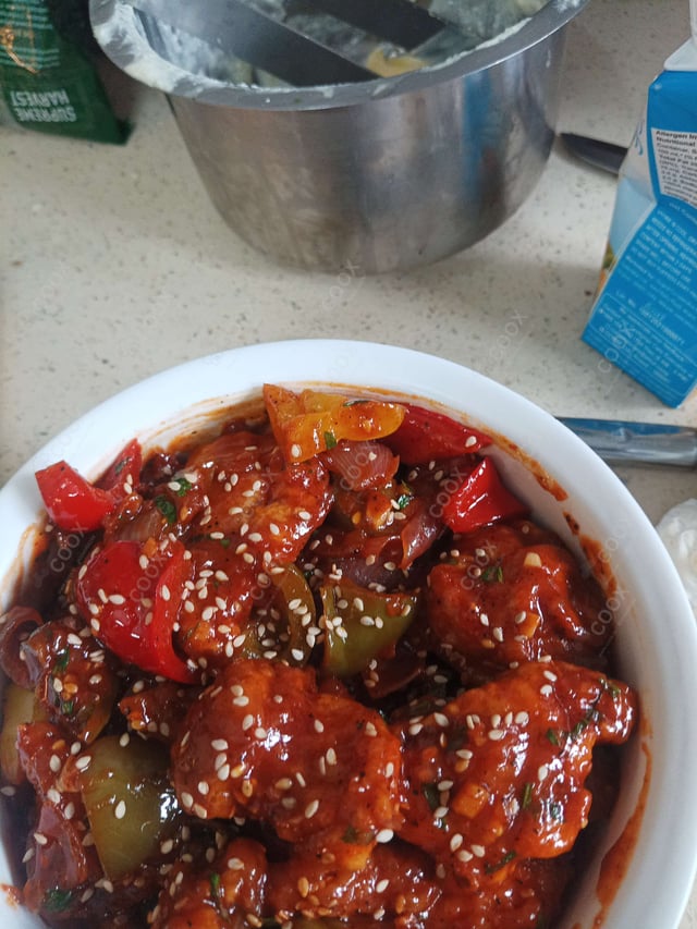 Delicious Crispy Honey Chicken prepared by COOX