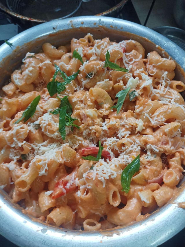 Delicious Pasta in Pink Sauce prepared by COOX