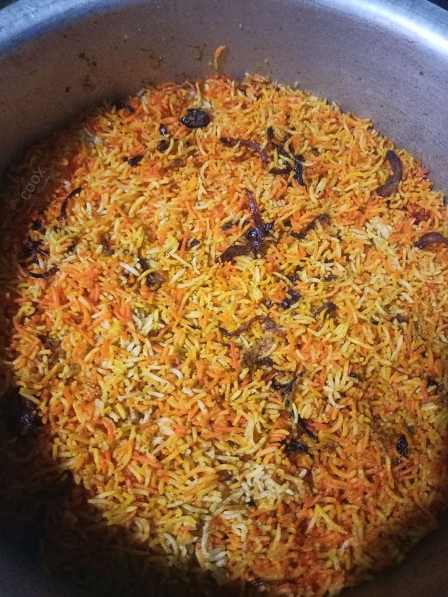 Delicious Chicken Biryani prepared by COOX