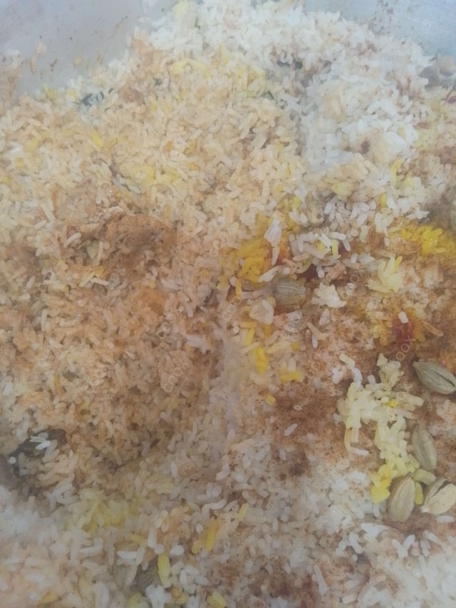 Delicious Chicken Biryani prepared by COOX