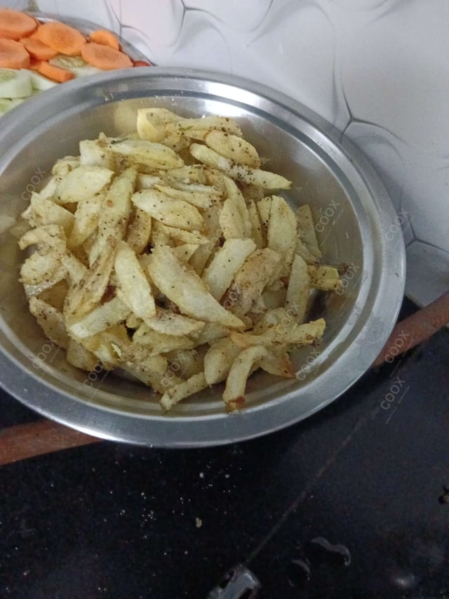 Delicious French Fries prepared by COOX