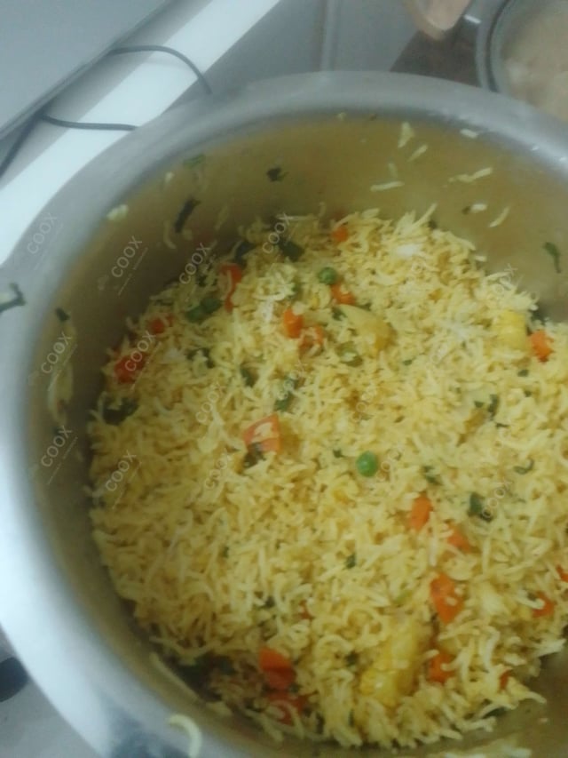 Delicious Veg Pulao prepared by COOX