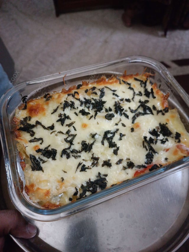 Delicious Veg Lasagna prepared by COOX