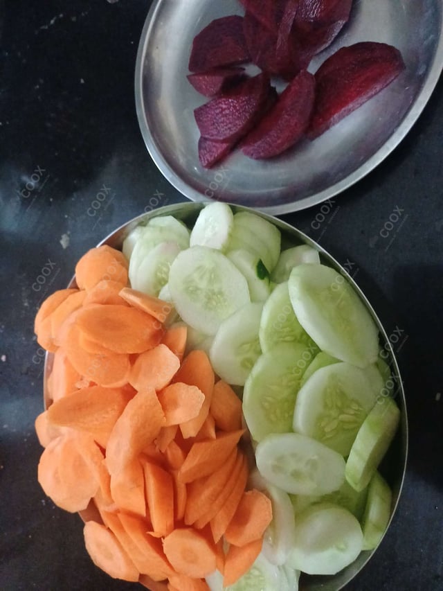 Delicious Salad, Papad prepared by COOX