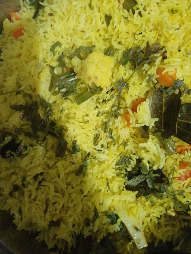 Delicious Veg Pulao prepared by COOX