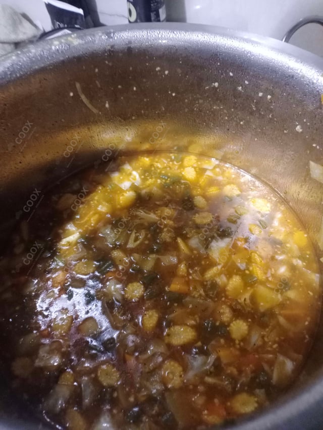 Delicious Mix Veg in Hot Garlic Sauce prepared by COOX